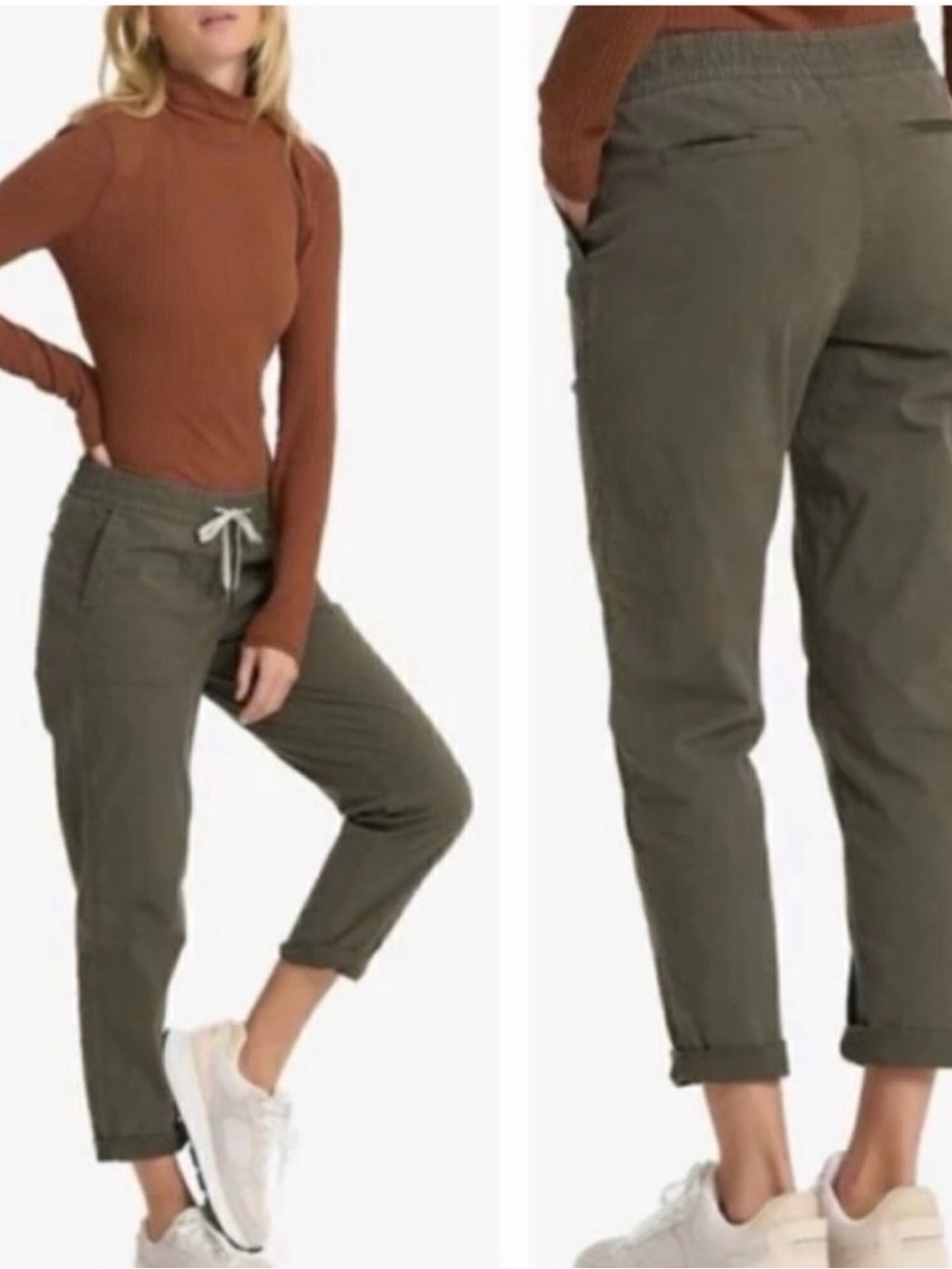 Vuori Olive Green Ripstop Pants
